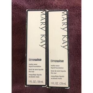 Mary Kay Timewise MATTE WEAR Liquid Foundation IVORY 3 (Quantity Of 2)